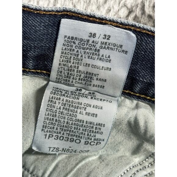 Nautica Jeans Men 36 Straight Fit Blue Denim Pants - Picture 10 of 11